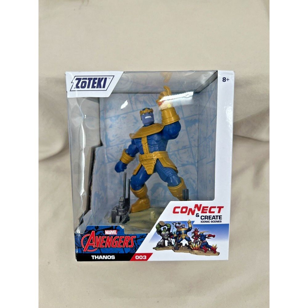 Thanos Marvel Avengers Connect & Create 003 Action Figure Iconic Scenes Comic